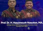 Prof Hasyimsyah dan DR Ihsan Rambe Nakhodai Muhammadiyah Sumut Periode 2022 – 2027