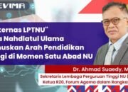 Rakernas LPTNU, Cara Nahdlatul Ulama Merumuskan Arah Pendidikan Tinggi di Momen Satu Abad NU