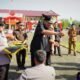 Keterangan foto : Syah Afandin saat tepung tawar calon bintara polri, Selasa (7/2/2023). (Foto : ist).
