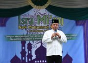 Pangdam I/BB Bersama Gubsu Meriahkan Isra’ Mi’raj di Masjid Al Huda Gaperta