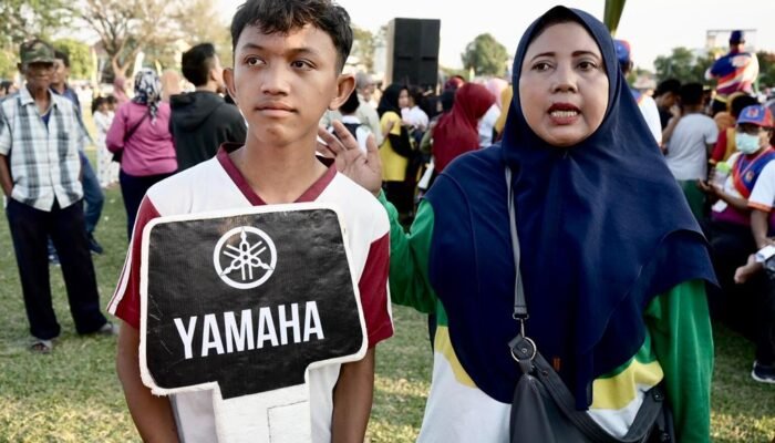 Siswa SDN 067254 Kota Bangun Dapat Hadiah Sepeda Motor pada Pembukaan Porwil VIII Medan