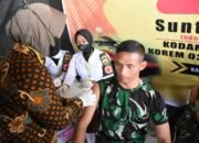 Pangdam I/BB Hadiri Launching Suntik Vitamin C Korem 023/KS