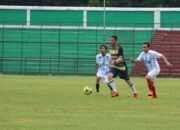 Kesebelasan Polrestabes Medan Tumbangkan Jurnalis All Star di Laga Persahabatan