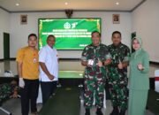 Korem 023/KS Gelar Donor Darah Sambut HUT ke-77 Persit