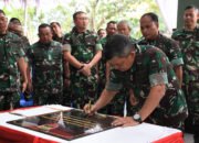 Mayjen TNI A Daniel Chardin Resmikan Kantor Baru Kudam I/BB