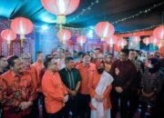 Bersama Mensos & Menpan RB, Bobby Nasution Hadiri Perayaan Malam Cap Go Meh PDIP Sumut