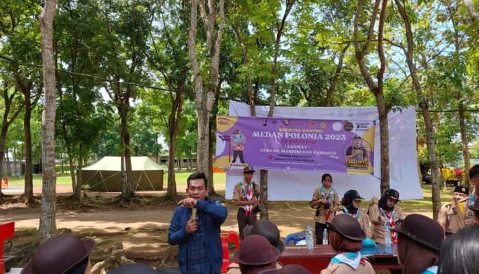 Darwis Hadiri Raimuna Pramuka Medan Polonia: Mulailah Bisnis dengan Apa yang Kamu Pahami dan Sukai 