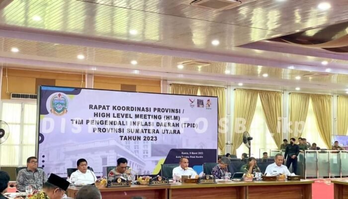 Gubsu Edy Rahmayadi Pimpin Rapat Antisipasi Inflasi Jelang Ramadan