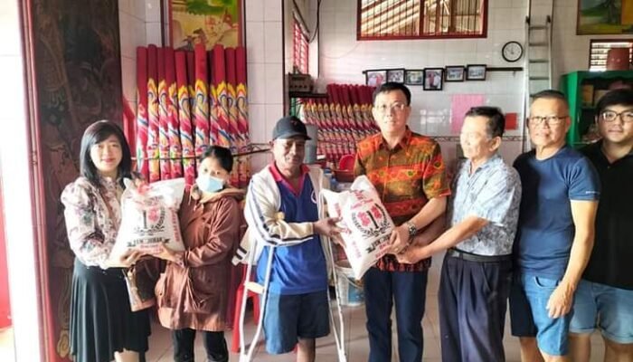 Hasyim Hadiri Baksos di Klenteng Tjie Seng Kong