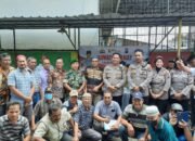 Jumat Curhat Kali ini, Polrestabes Medan Ikut Bersama Polsek Medan Timur