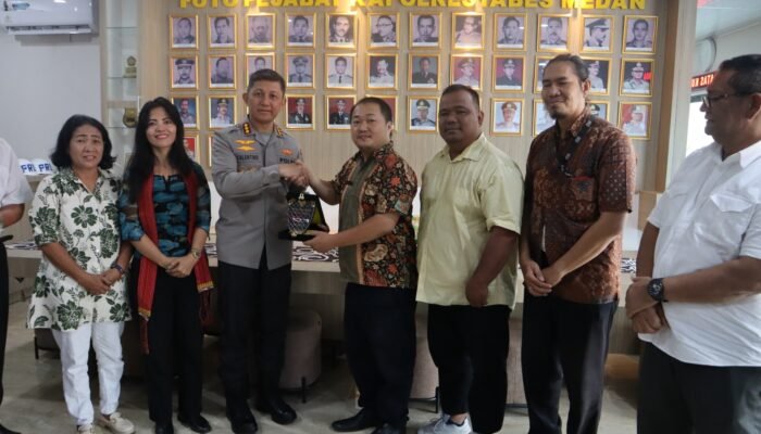 Panitia Perayaan Paskah Umat Kristiani Sumut Audiensi ke Kapolrestabes Medan