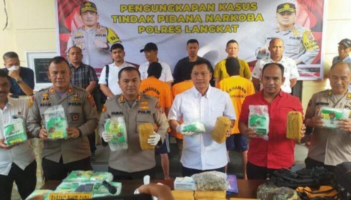 Kurir Bawa 20 Kg Sabu Diringkus Satres Narkoba Polres Langkat