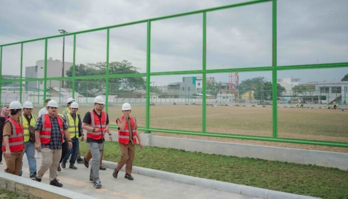 Bobby Nasution Tinjau Lapangan Gajah Mada: Sebelum Lebaran Sudah Dapat Digunakan