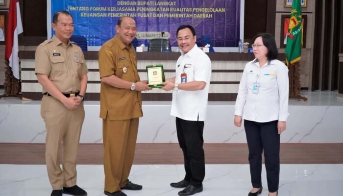 Pemkab Langkat dan Ditjen Perbendaharaan Sumut Teken Nota Pengelolaan Keuangan