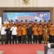 Plt Bupati Langkat Syah Afandin foto bersama jajaran AGPAII, Selasa (2822023). (Foto Ist).