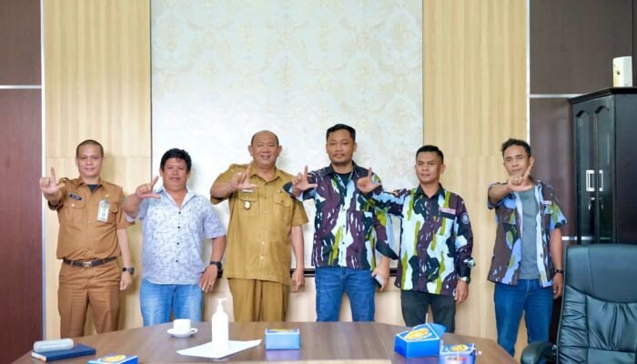 Jelang Pelantikan, DPD IPK Langkat Audiensi ke Bupati Langkat Syah Afandin