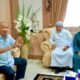 Plt Bupati Langkat Syah Afandin saat bincang-bincang dengan Calon Petugas Haji Daerah Langkat, Selasa (2122023). (Foto Ist).