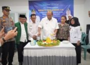 Plt Bupati Langkat Syah Afandin Resmikan Kantor Baru Kelurahan Kwala Bingai dan Beri Bantuan ke Anak Yatim