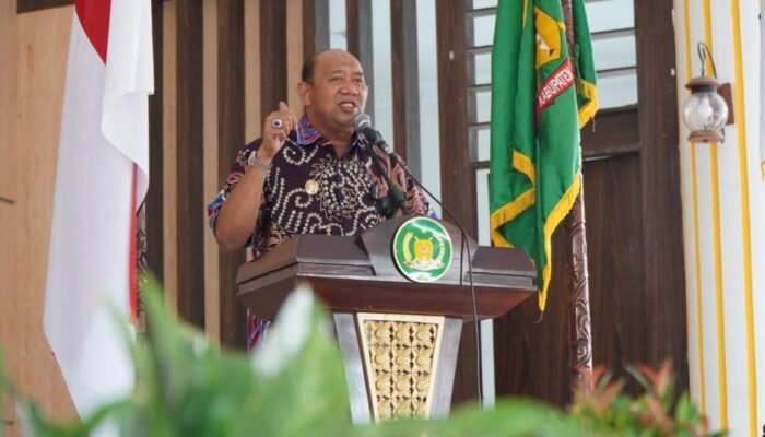 Plt Bupati Langkat Syah Afandin Hadiri Pelantikan Laskar Hangtuah Indonesia