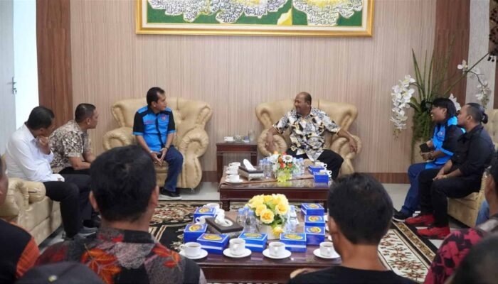 Audensi ke Syah Afandin, FSPTI Siap Berkolaborasi dengan Pemkab Langkat