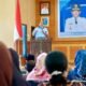 Plt Bupati Syah Afandin saat pidato sambutan, Selasa (07/3/2023). (Foto : Aris).