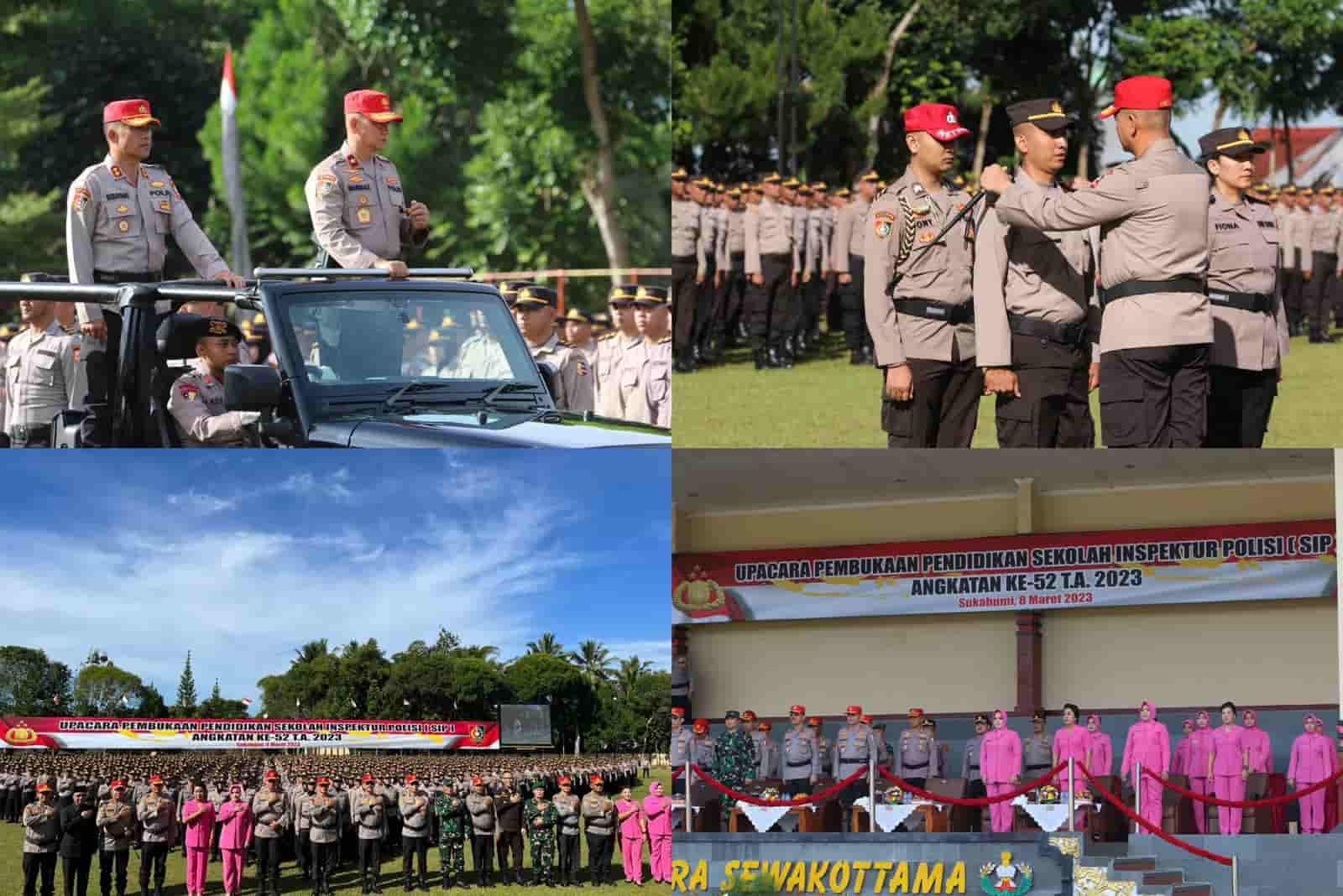Suasana upacara pembukaan pendidikan, Rabu (8/3/2023). (Foto : ist).