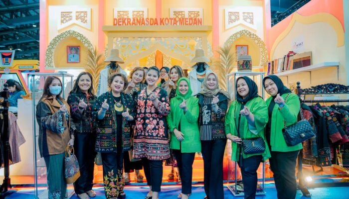 Dekranasda Medan Ikuti The 23rd Jakarta Inacraft, Kahiyang Ayu: Tampilkan Hasil Kerajinan Terbaik