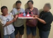 Asik Nyabu, 3 Pemakai dan 1 Pengedar Dibekuk Satresnarkoba Polres Aceh Singkil