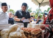 Bobby Nasution Buka Pasar Murah Sambut Ramadhan dan Idul Fitri, Warga Antusias