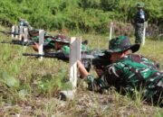 Dandim 0309/Solok Pimpin Langsung Latihan Menembak Personilnya