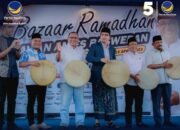 Pembukaan Bazar Ramadhan Relawan Anies Baswedan Meriah