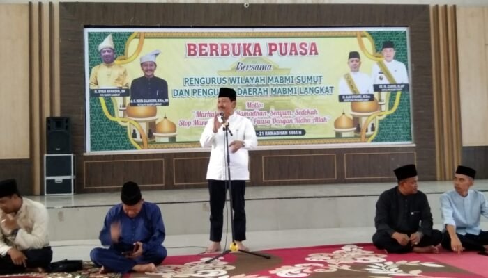 Silaturahmi MABMI Langkat dengan Harapan Menguatkan Adat Melayu