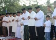 Gubsu dan Wali Kota Medan Salat Idulfitri Bersama Ribuan Masyarakat