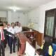 Gubernur Sumatera Utara (Sumut) Edy Rahmayadi melakukan inspeksi mendadak ke kantor Organisasi Perangkat Daerah (OPD) Pemerintah Provinsi Sumut pada hari pertama kerja usai libur lebaran, Rabu (26/4/2023). (Foto : ist).
