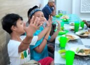 Indahnya Momen Buka Puasa di Masjid Jami’ Jalan Karya Medan