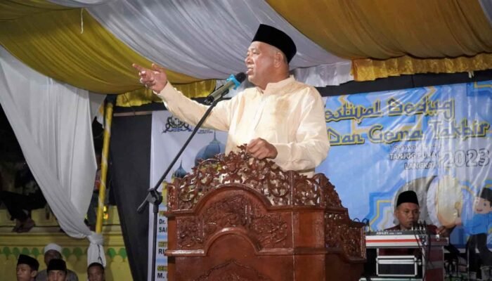 Plt Bupati Langkat Sebut Islam Harus Bangkit Saat Menghadiri Festival Bedug dan Gema Takbir