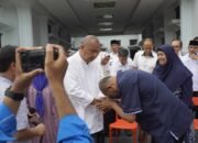 Syah Afandin dan Jajaran Kepala SKPD Pemkab Langkat Kunjungi Kediaman H Ngogesa Sitepu