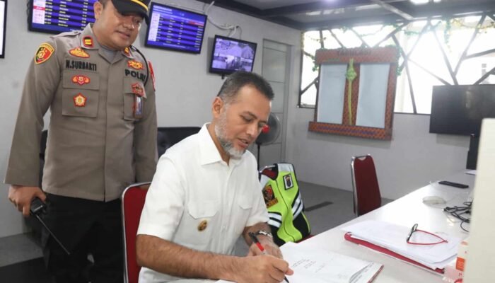 Wagubsu Tinjau Arus Mudik di Bandara Kualanamu pada H-2