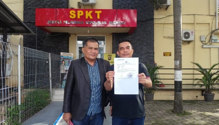 Kasubbag Umum PU Perkim Muara Enim Dilaporkan ke Polda Sumsel
