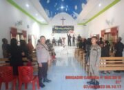 Polsek SS III Gelar Pengamanan Ibadah Jumat Agung di 4 Gereja