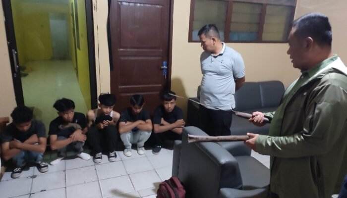 Kodim 0203/Lkt dan Polres Binjai Amankan Geng Motor