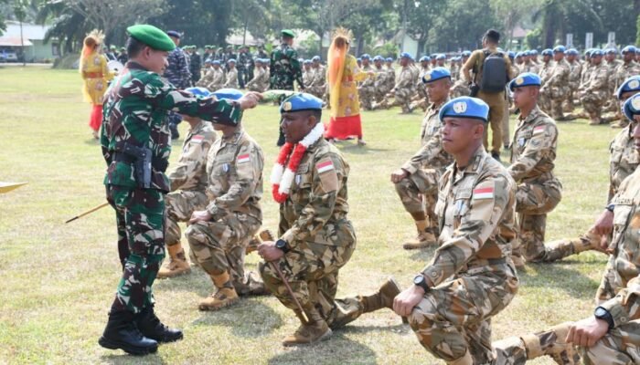 Satgas BGC TNI Konga XXXIX-D/Monusco Kongo Buat Kodam I/BB Bangga 