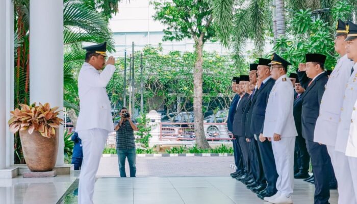 Wali Kota Medan Pimpin Upacara Peringatan Hari Otda XXVII