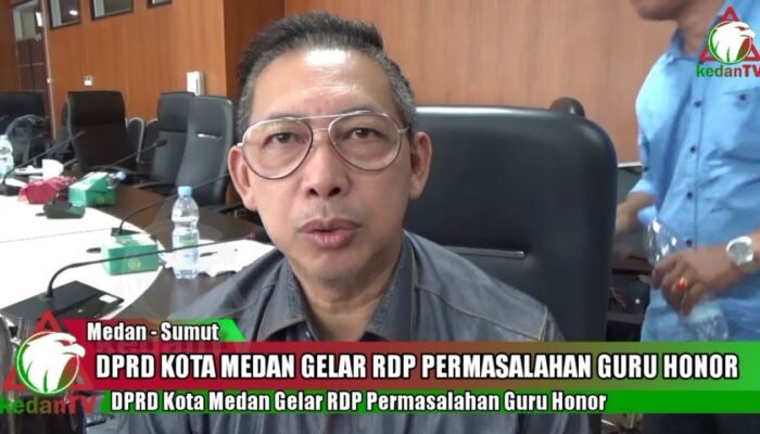 Komisi II DPRD Medan Komit Perjuangkan Kesejahteraan Guru Honorer