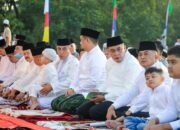 Ribuan Masyarakat Kota Medan Ikuti Salat Ied di Taman Cadika