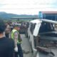 Kondisi mopen diamankan oleh Unit Laka Lantas Polres Taput, Jumat, (12/5/2023). (Foto : ist).