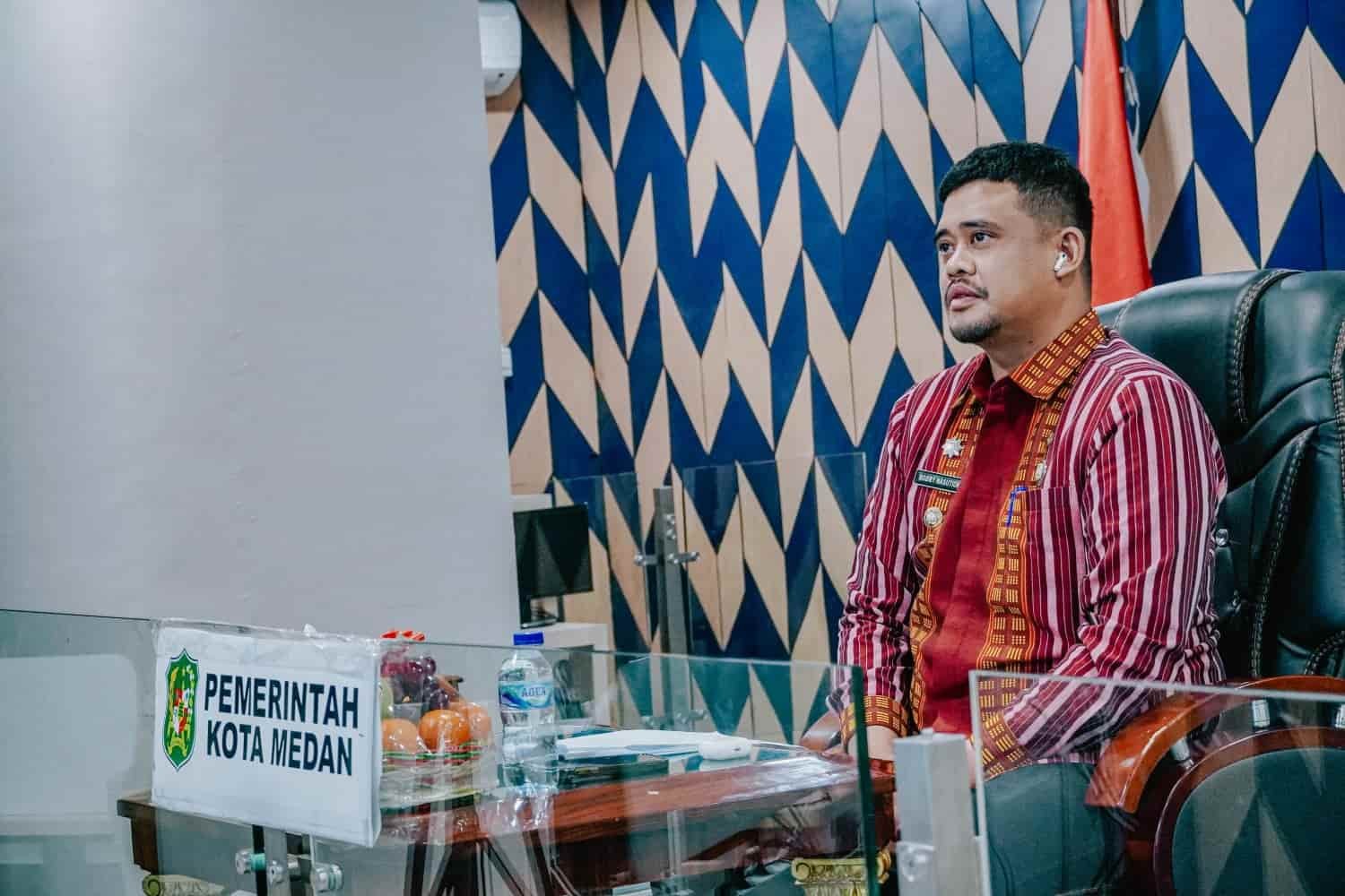 Wali Kota Medan Muhammad Bobby Afif Nasution, Jum'at (12/5/2023). (Foto : ist).