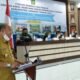 Syah Afandin saat pidato sambutan. (Foto : ist).