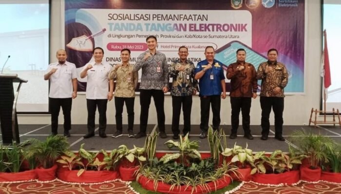 Kadis Kominfo Sumut Sosialisasikan Tanda Tangan Elektronik 