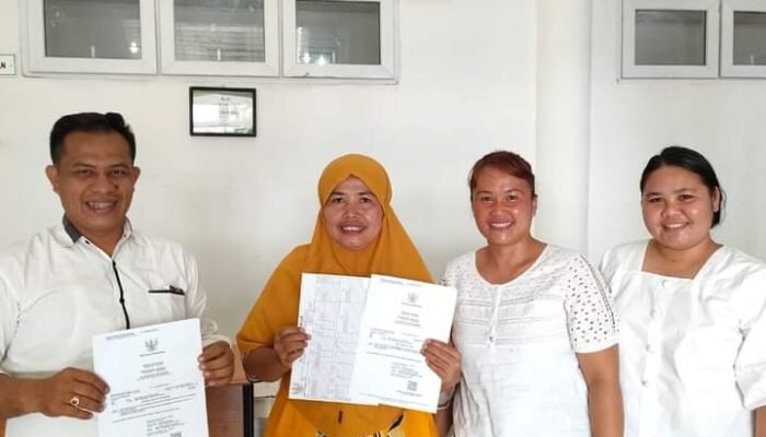 RSUD Sidikalang dan Puskesmas Kuta Buluh Berikan Dokumen Adminduk Pasca Ibu Bersalin